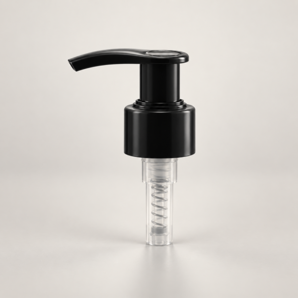 Lotion Pump Bico de Pato Preta 24/410